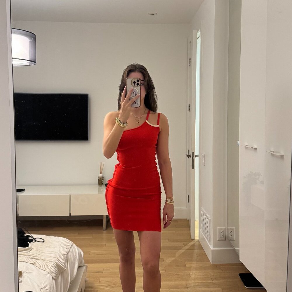 Marciano by GUESS Red Bodycon Mini Dress – XS